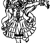 Coloriage Mavis de fairy tail Anime