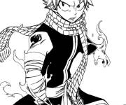 Coloriage Natsu Dragneel