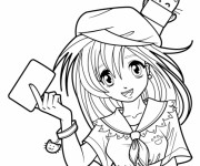 Coloriage Manga: Livre de coloriage mangas anime Japonais Kawaii Shojo  Josei Personnages Fille japonaise - 50 dessins uniques à colorier pour et  ados adulte fille et garçon. by Léa Lerève