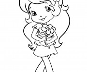 Coloriage Dessin &agrave; colorier Fraisinette