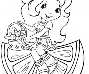 Coloriage Fraisinette &agrave; colorier