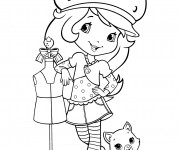 Coloriage Fraisinette &agrave; colorier en ligne