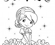 Coloriage Fraisinette à imprimer