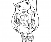 Coloriage Fraisinette en ligne