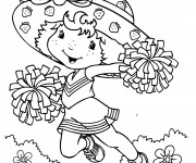 Coloriage Fraisinette majorette