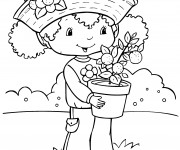 Coloriage L'amie de Fraisinette