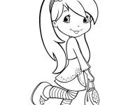 Coloriage Personnage de Fraisinette pour fille