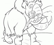 Coloriage Frère des ours pour enfant