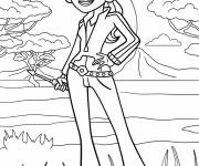 Coloriage Avida Corcovado kawaii