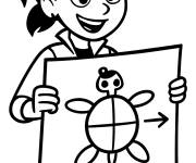 Coloriage Aviva de Fr&egrave;res Kratt pc