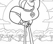 Coloriage Dabio facile de Fr&egrave;res Kratt