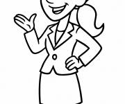 Coloriage Donita Donata de Fr&egrave;res Kratt