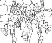 Coloriage Equipe sortant de Tortuga