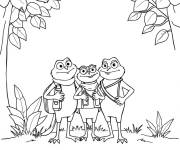 Coloriage Fr&egrave;res Kratt pour les fans des animaux