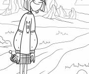 Coloriage Jimmy Z de Fr&egrave;res Kratt Dans Le D&eacute;sert