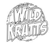 Coloriage Logo Fr&egrave;res Kratt