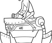Coloriage et dessins gratuit Machines des Fr&egrave;res Kratt à imprimer