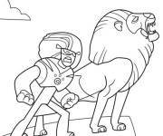 Coloriage et dessins gratuit Martin et le pouvoir de Fr&egrave;res Kratt à imprimer