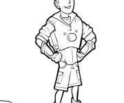 Coloriage et dessins gratuit Portrait de Martin Kratt à imprimer