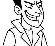 Coloriage Zach Varmitech de Fr&egrave;res Kratt
