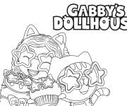Coloriage Affiche de dessin animé Gabby’s Dollhouse