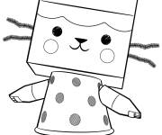 Coloriage B&eacute;b&eacute; Box de Gabby chat dessin anim&eacute;