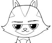 Coloriage et dessins gratuit CatRat de Gabby et la maison magique à imprimer