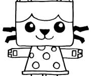 Coloriage et dessins gratuit Chat de Gabby Dollhouse facile à imprimer