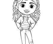 Coloriage et dessins gratuit Gabby fille de Gabby's Dollhouse à imprimer