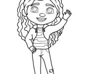 Coloriage Gabby kawaii &agrave; colorier