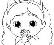Coloriage Gabby timide