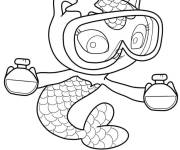 Coloriage Mercat chat