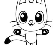 Coloriage Pandy Pattes souriante