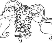 Coloriage Bonbons scintillants