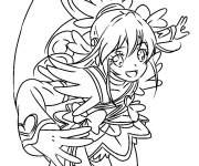 Coloriage Breeze de Glitter Force