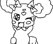 Coloriage Candy Glitter Force facile
