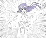 Coloriage Chloe, la force scintillante royale