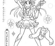 Coloriage Cure du soleil Glitter Force