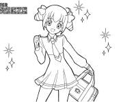Coloriage Emily de Glitter Force