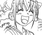Coloriage F&eacute;e Emily rigolote
