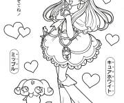 Coloriage F&eacute;e Reika de Glitter Force