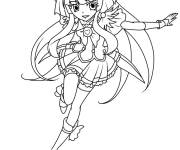 Coloriage Glitter Force en ligne