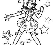 Coloriage Glitter Force petite section