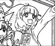 Coloriage Les aventures de Glitter Force