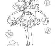 Coloriage Miyuki de Glitter Force
