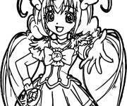 Coloriage Miyuki t'invite au monde de Glitter Force