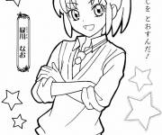 Coloriage Page de l'anime Glitter Force
