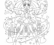 Coloriage Personnage Emily de Glitter Force