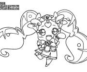Coloriage Plusha Glitter Breeze Force
