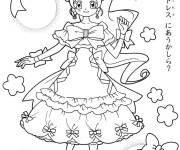 Coloriage Princesse de Glitter Force pour enfants